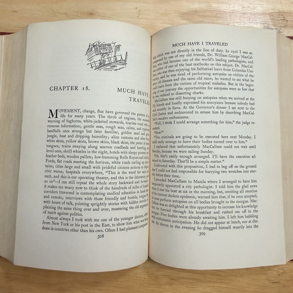 An American Doctors Odyssey By Victor Heiser Vintage 1936 Hardcover 10th Edition - Picture 14 of 16